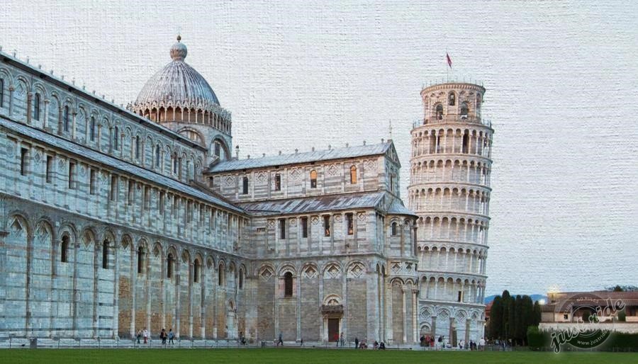 šikmá věž, Pisa, Itálie